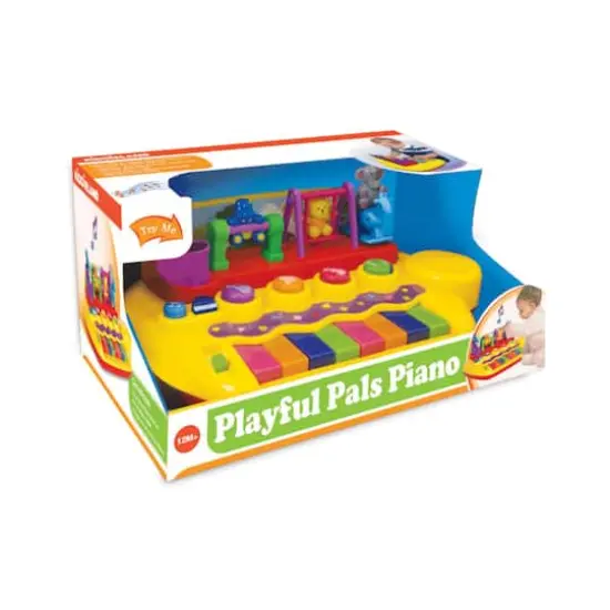 Kiddieland Playful Pals Battery-Operated Piano with Keyboard {4}