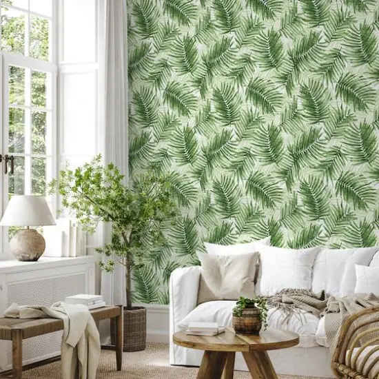 Tommy Bahama Escape Route Peel & Stick Wallpaper Aloe {3}