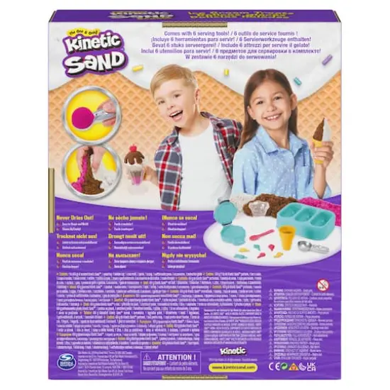 Kinetic Sand&trade; Ice Cream Treats Scented Playset {10}