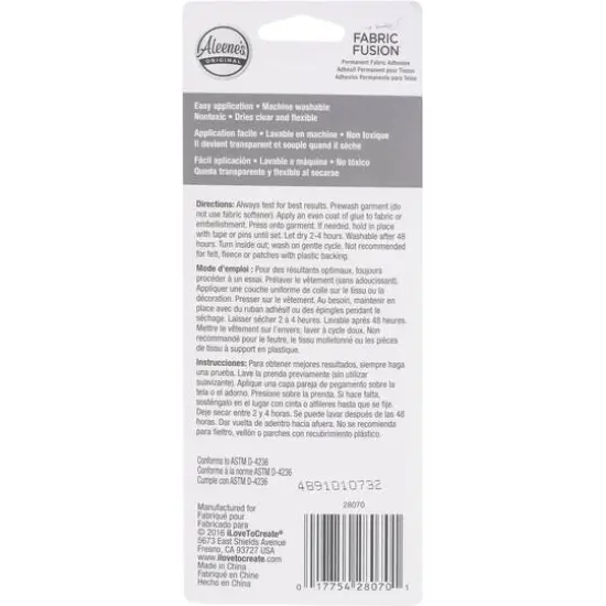 Aleene's&reg; Fabric Fusion&reg; Permanent Glue Pens, 0.63oz. {3}