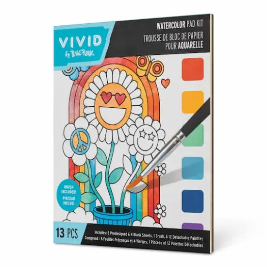 VIVID by Brea Reese&reg; Rainbow Watercolor Pad Kit {9}