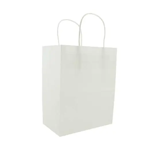 Medium White Paper Bags by Celebrate It&trade; {1}