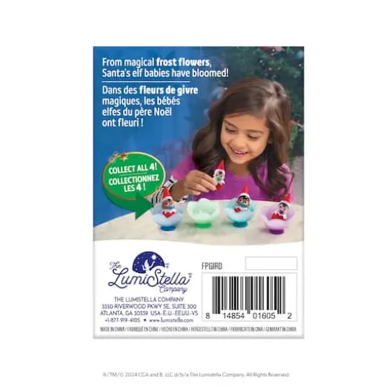 The Elf on the Shelf&reg; Frost Pips&trade; Mini Blooms Brown Eyed Girl Elf Baby {10}