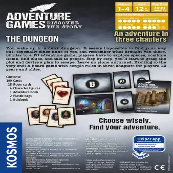 Thames & Kosmos Adventure Games: The Dungeon {3}