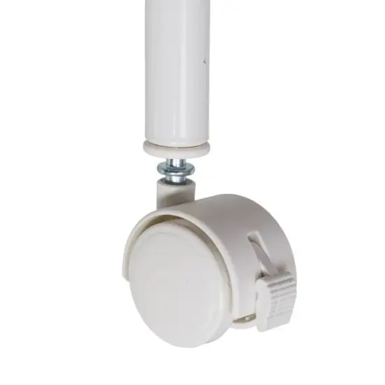 Honey Can Do Gray/White 6-Bin Rolling Cart {9}