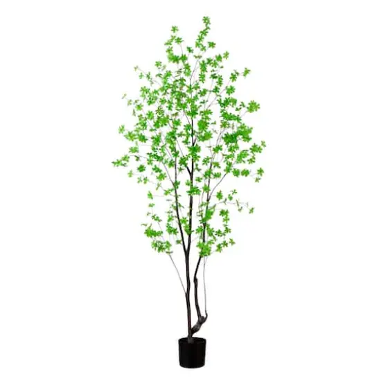 8ft. Potted Artificial Minimalist Enkianthus Tree {1}