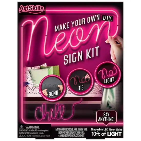 ArtSkills&reg; Make Your Own DIY Neon Sign Kit {1}