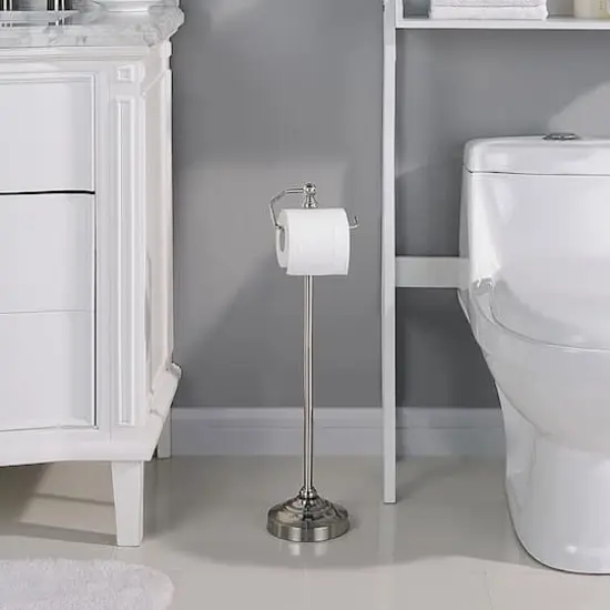 SunnyPoint Tissue Paper Standing Holder Satin Nickel {4}