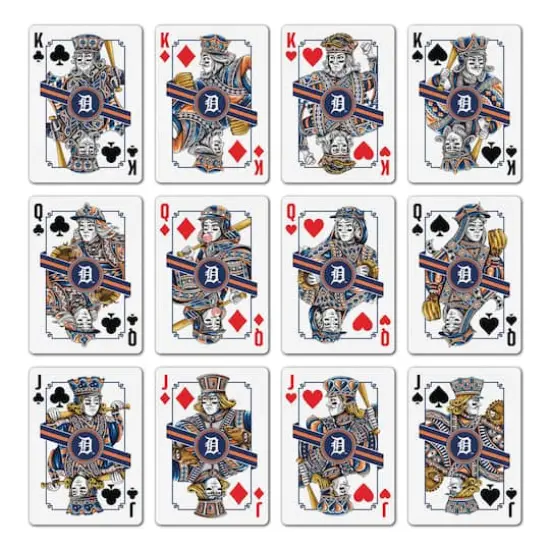 MLB Classic Series Playing Cards Detroit Tigers {4}