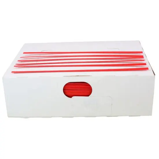 JAM Paper Home D&eacute;cor Trimmings 6" Paper Twist Ties, 2,000ct. White {2}