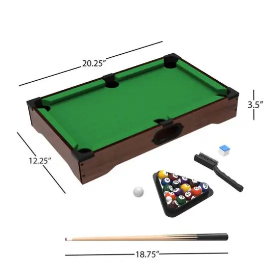 Toy Time Mini Billiard Set {3}