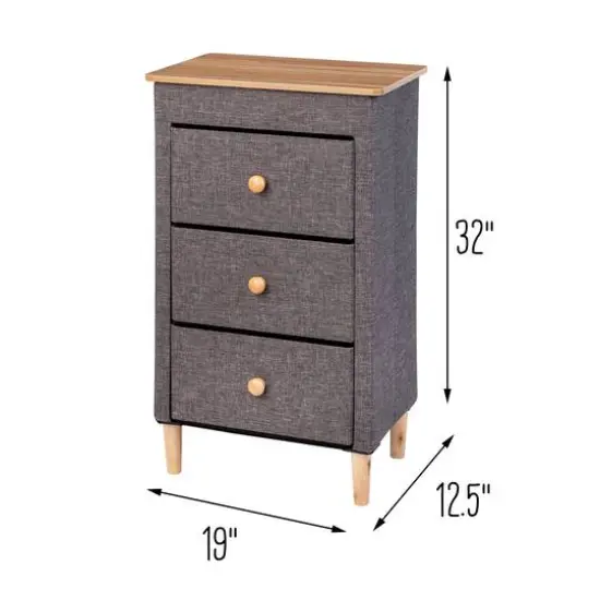 Honey Can Do 3 Drawer Fabric Storage Organizer {6}