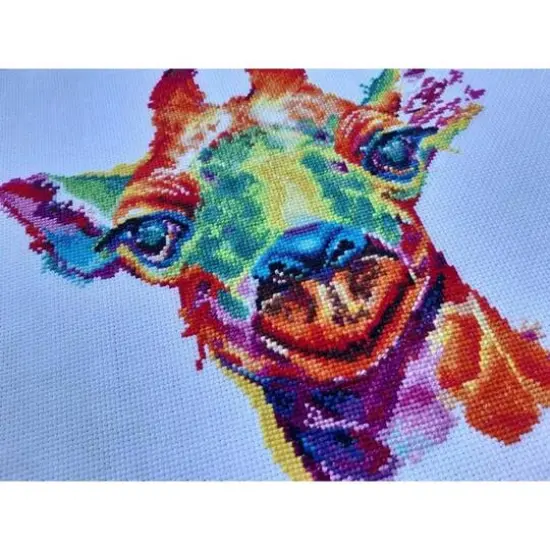 Oven Giraffe Cross Stitch Kit {5}