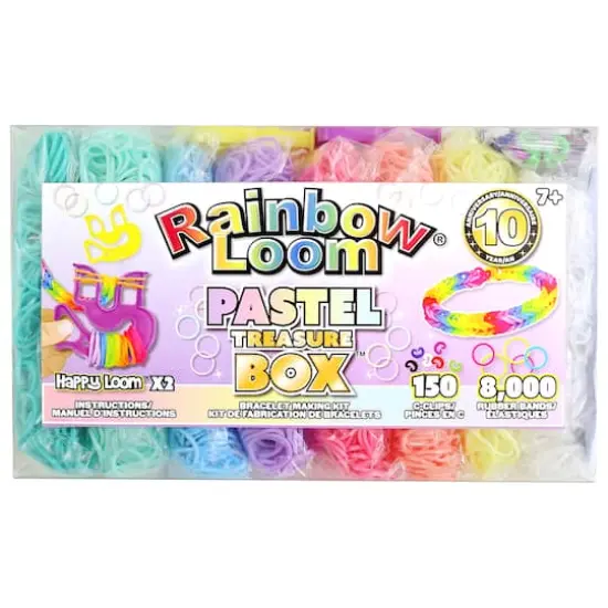 Rainbow Loom&reg; Pastel Treasure Box&trade; Bracelet Making Kit {1}
