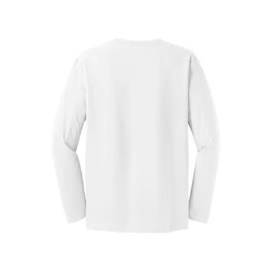 District&reg; Perfect Weight&reg; Adult Long Sleeve T-Shirt Bright White {5}