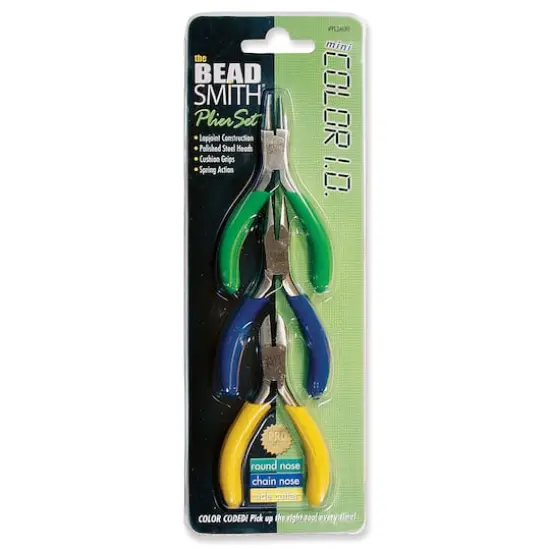 The Beadsmith&reg; Mini Color ID Plier Set {5}