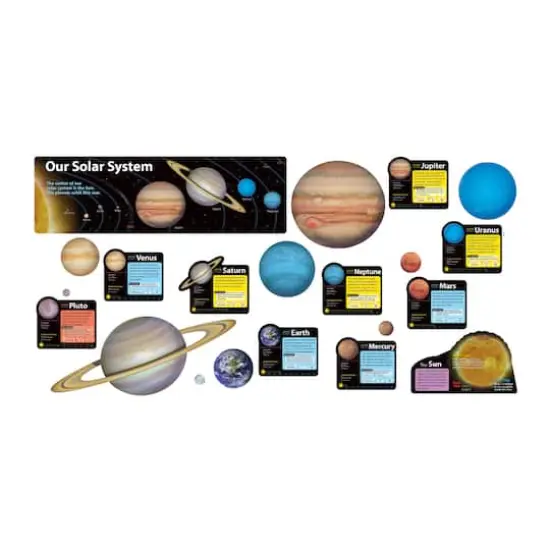 Trend Enterprises&reg; Solar System Bulletin Board Set {3}