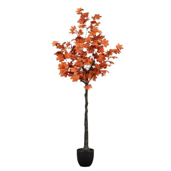 5ft. Autumn Rustic Maple Artificial Fall Tree {1}