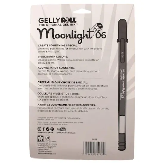Gelly Roll&reg; Moonlight&reg; 06 Fine Point Gel Pen 10 Color Set {3}