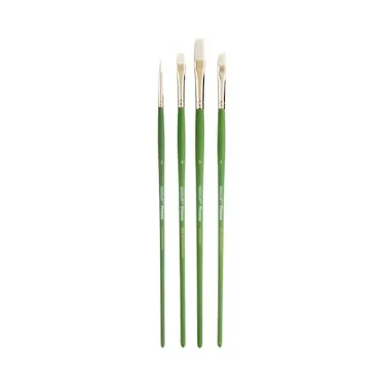 4-Piece Oil & Acrylic Firenze Brush Set No.1 by Artist's Loft&reg; {3}