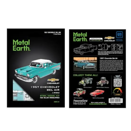Metal Earth&reg; 1957 Chevrolet Bel Air Steel Model Kit {9}
