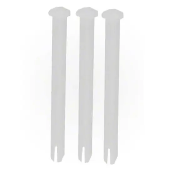 Swim Central 5.5" White Long Lock Pins for Poles & Vacuum Handles for Swimming Pool, 3ct. {4}