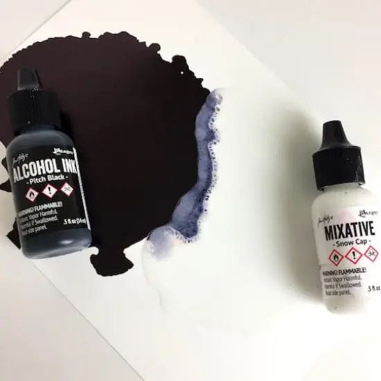 Tim Holtz&reg; Alcohol Ink Set, Black & White {3}