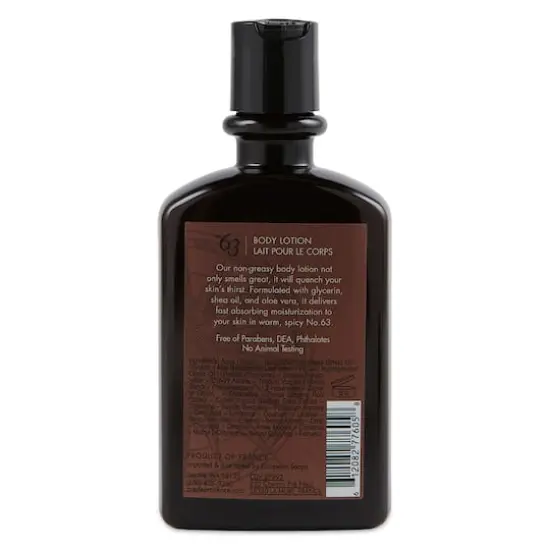 European Soaps No. 63 Men's Lotion, 240mL {4}