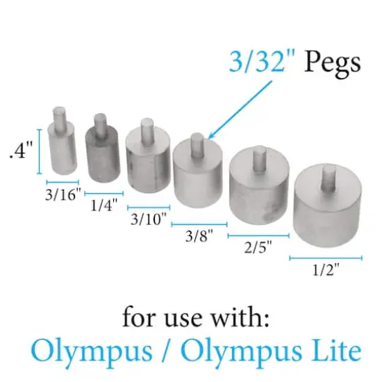 The Beadsmith&reg; Wig Jig&reg; Olympus & Olympus Lite Super Pegs, 6ct. {6}