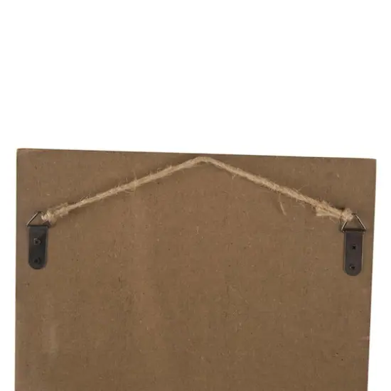 Glitzhome&reg; 3.5ft. Welcome Porch Sign with Metal Planter {5}