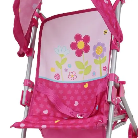 509 Crew Garden Doll Stroller with Retractable Canopy {6}