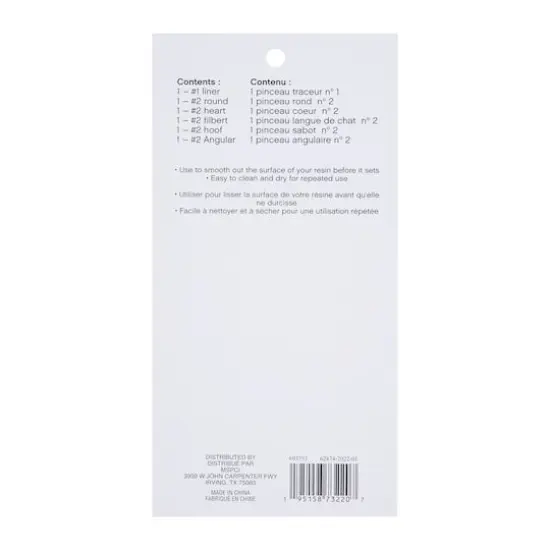 6 Piece Silicone Brush Set by Craft Smart&reg; {5}