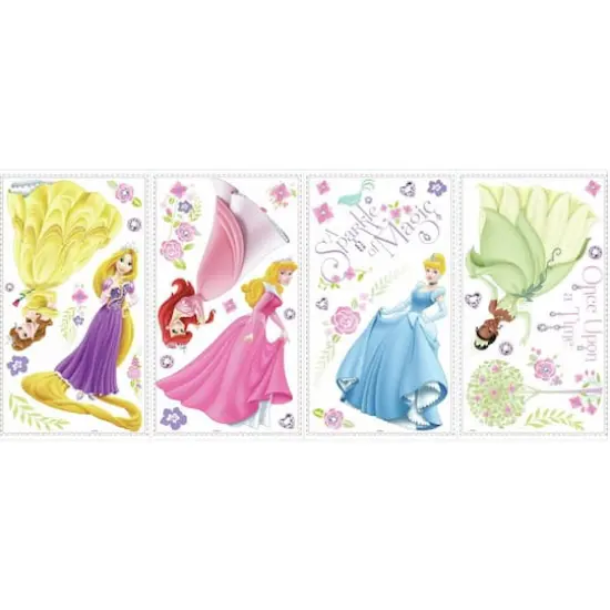 RoomMates Disney&reg; Princess Glow Princess Decals {1}