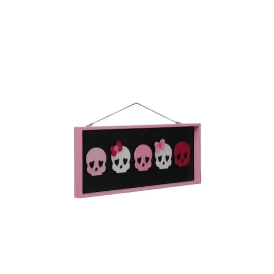 Pink & White Skulls Wall D&eacute;cor by Ashland&reg; {3}