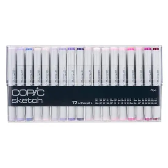 Copic&reg; Sketch 72 Color Marker Set E {1}