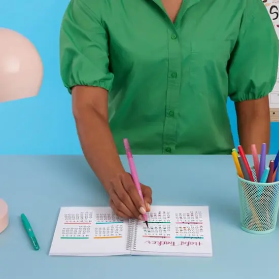 Paper Mate&reg; Flair!&reg; 8 Color Brush & Medium Dual Tip Felt Pens {8}