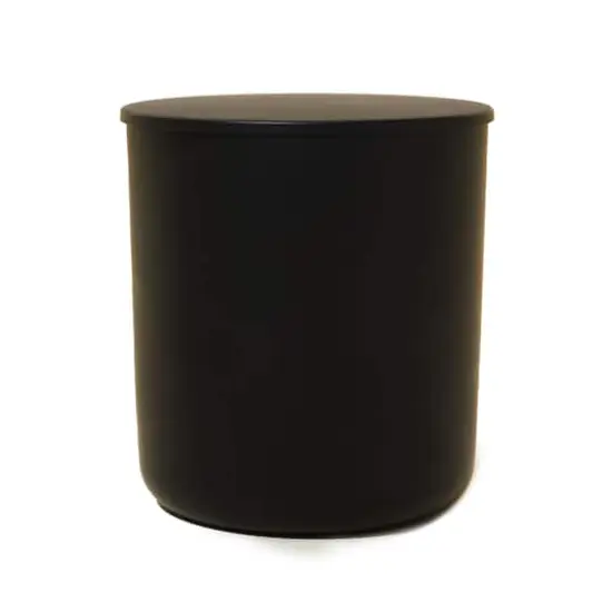 makesy 8oz. Matte Black Aura Vessel + Lid, 12ct. {1}