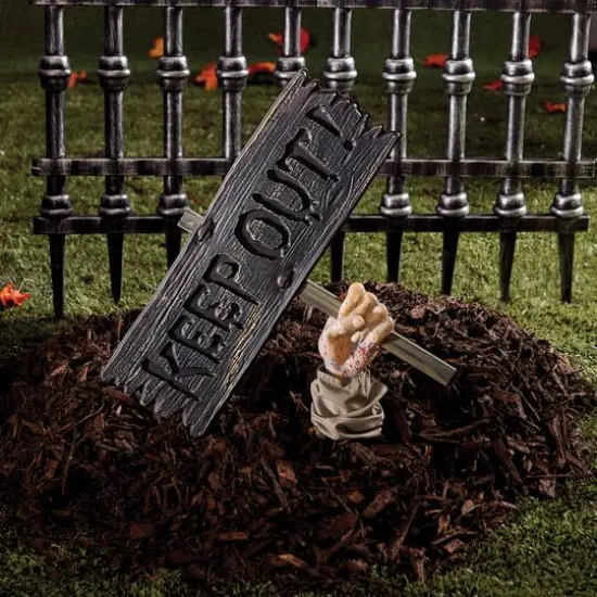 Assorted 19" Zombie Grave Breaker Sign by Ashland&reg;, 1pc. {6}