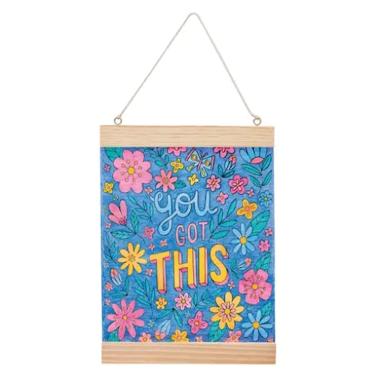 Faber-Castell&reg; You Got This Color by Number Wall Art Kit {4}