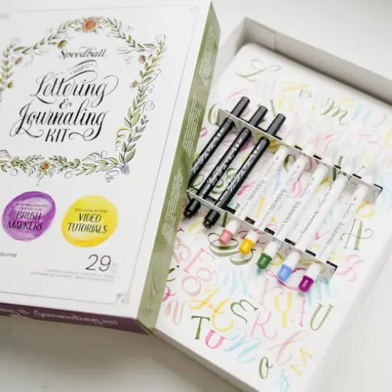Speedball&reg; Hand Lettering & Journaling Kit {5}