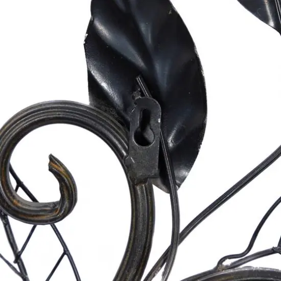 36" Multicolor Metal Traditional Floral Wall D&eacute;cor {5}