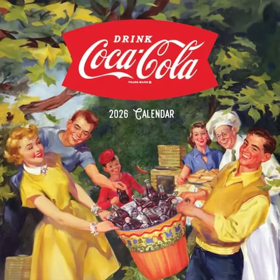 2026 Coke: Vintage Nostalgia Wall Calendar {1}