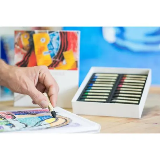 Sennelier 24 Color Oil Pastel Set {6}