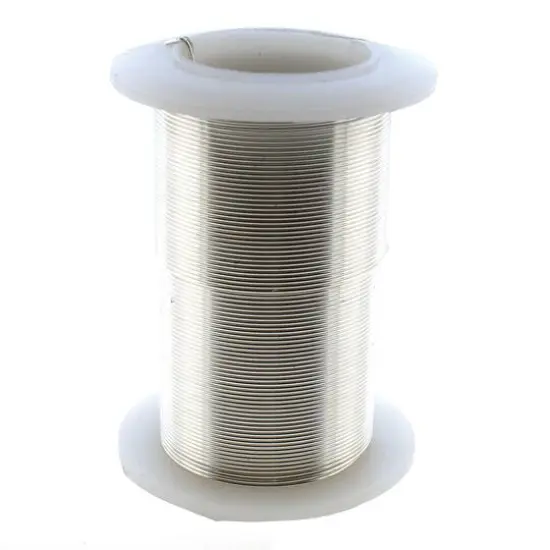 The Beadsmith&reg; Wire&trade; Elements 20 Gauge Tarnish-Resistant Wire Silver {4}