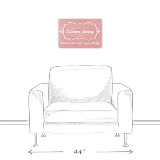 Valentine Bakery Canvas Wall Art {6}