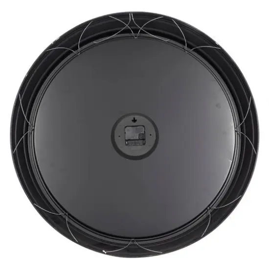 Brown Vintage Metal Wall Clock {7}