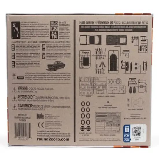 AMT&reg; 1966 Ford Mustang Fastback 2+2 1:25 Scale Model Kit {3}