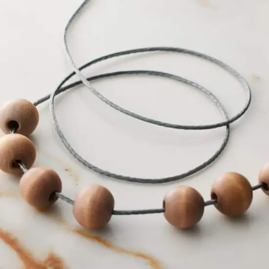 Beadalon&reg; RePEaT&trade; 1mm Recycled Plastic Jewelry Cord Gray {3}