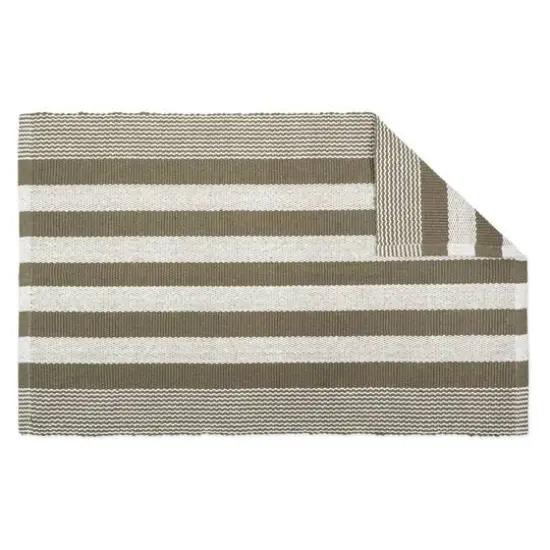 DII&reg; Artichoke Cabana Stripe Recycled Yarn Rug, 2ft. x 3ft. {6}