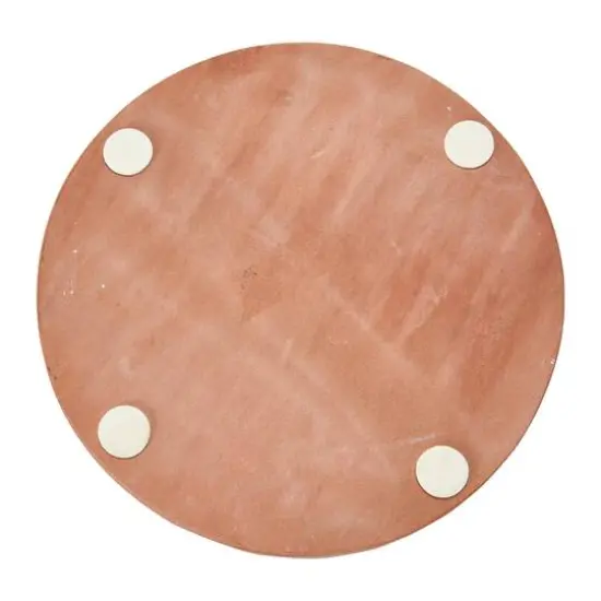 Hello Honey&reg; 10" Terracotta Round Sandstone Trivet {6}
